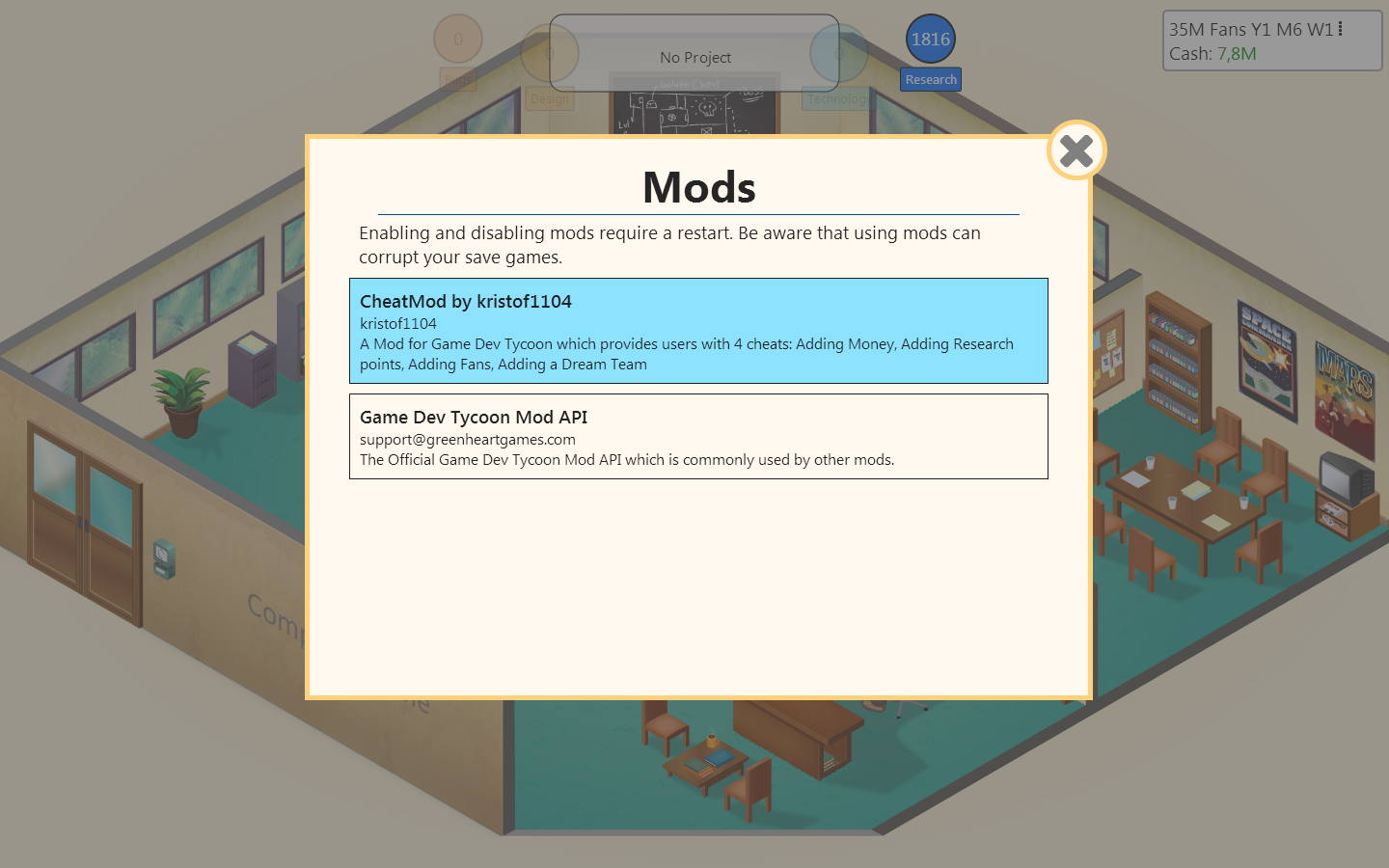 Game Dev Tycoon Cheat Table Treehc